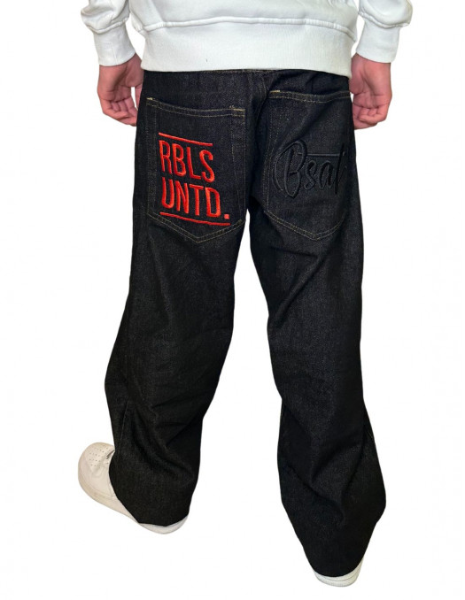 Plain Rbls Untd Jeans Red