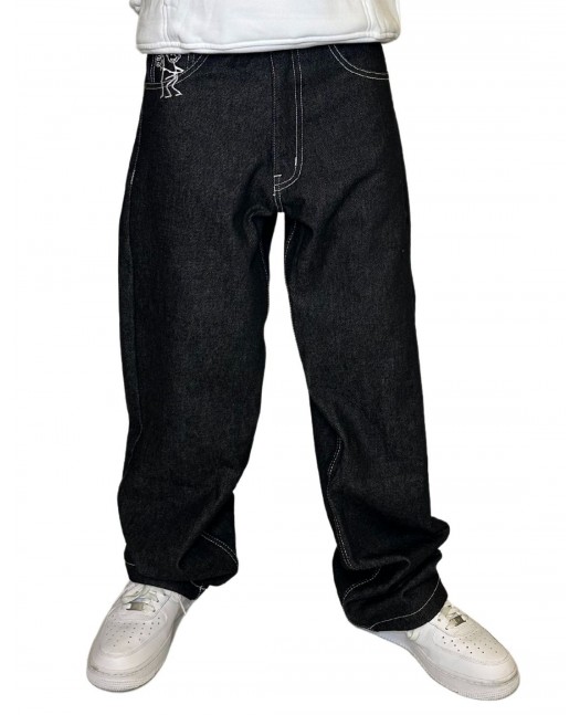 BSAT Stickman The F*ck Jeans Black