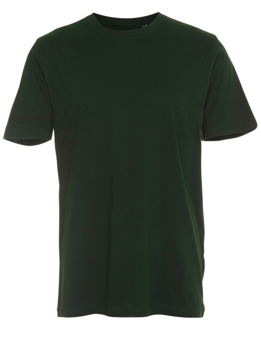 Premium Organic Cotton TShirt Bottle Green