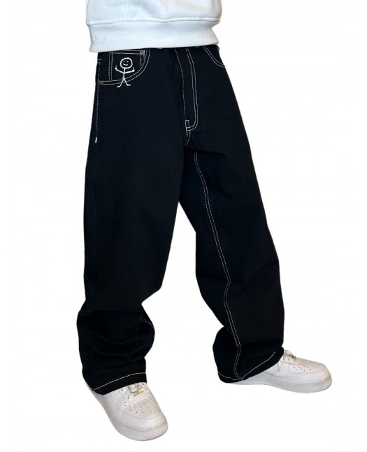 BSAT Stickman The Fingers Jeans Black...