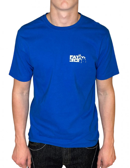 Fight T-Shirt Blue by FAT313