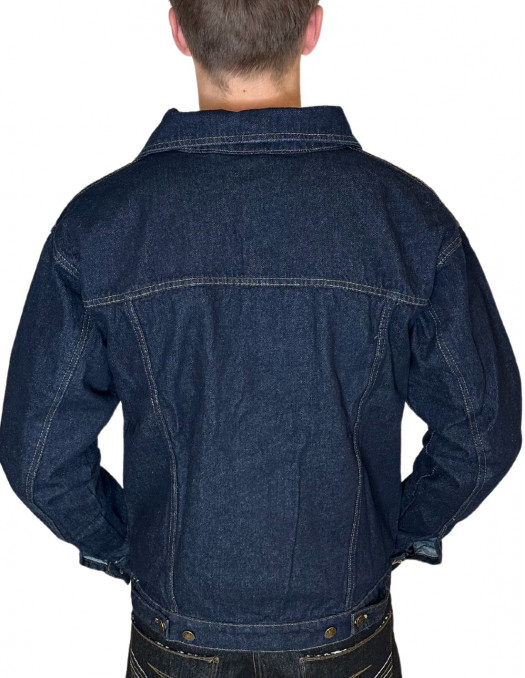 90S Denim Jacket Indigo Blue by BSAT