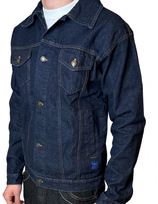 90S Denim Jacket Indigo Blue by BSAT