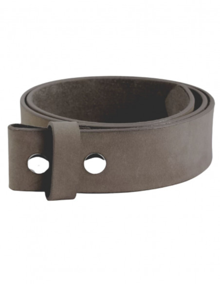 Leather Styling Belt Dusty Grey