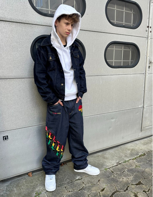 Dirty Money One Love Rasta Baggy...