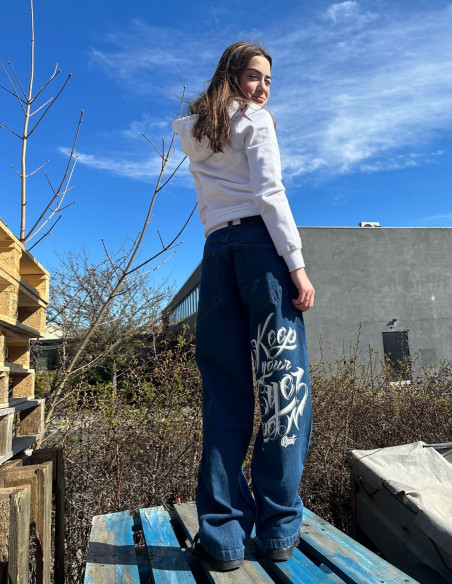 Eyez Baggy Jeans Blue by BSAT