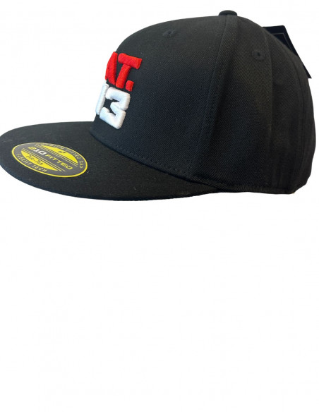 FAT313 Logo Embroidery Cap Black