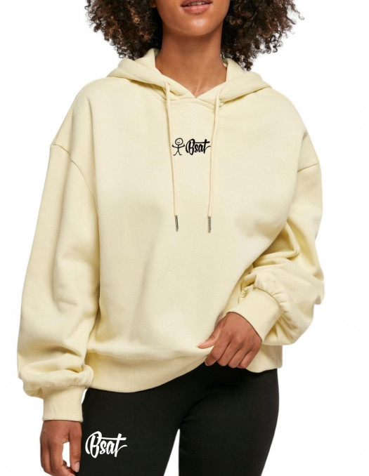 Stickman Hoodie Soft Yellow by BSAT