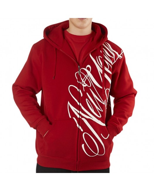 Townz Zip Huvtröja New York Röd