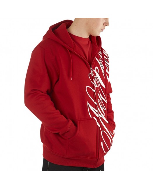 Townz Zip Huvtröja New York Röd