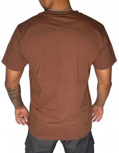 Earth Brown Cotton T-Shirt