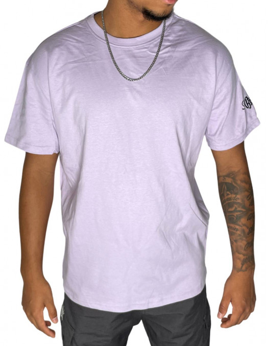 Stickman Baggy T-Shirt Light Purple...