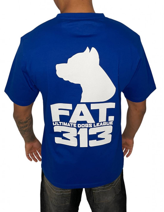 Fatcap Ultimate Leauge T-Shirt Royal Blue by FAT313