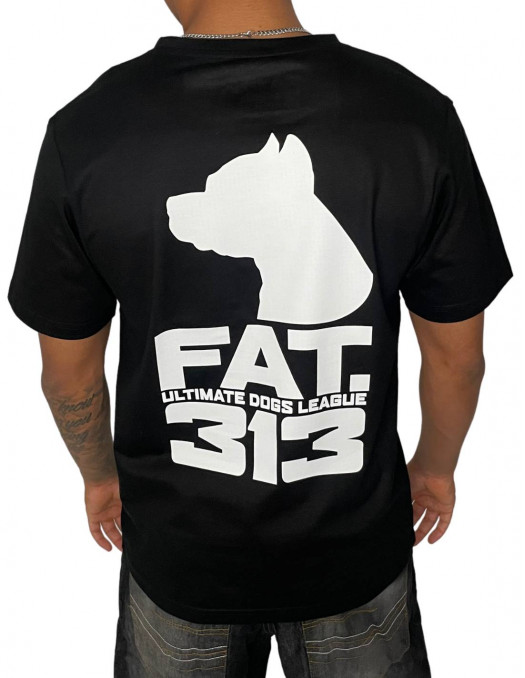 Fatcap Ultimate League T-Shirt Black by FAT313