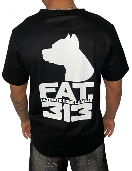 Fatcap Ultimate League T-Shirt Black by FAT313