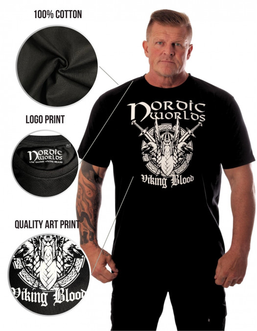 Nordic Worlds Blood T-Shirt Premium...