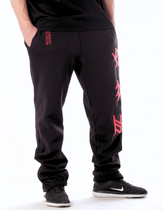 Alpha Premium Sweatpants BlackNRed by...