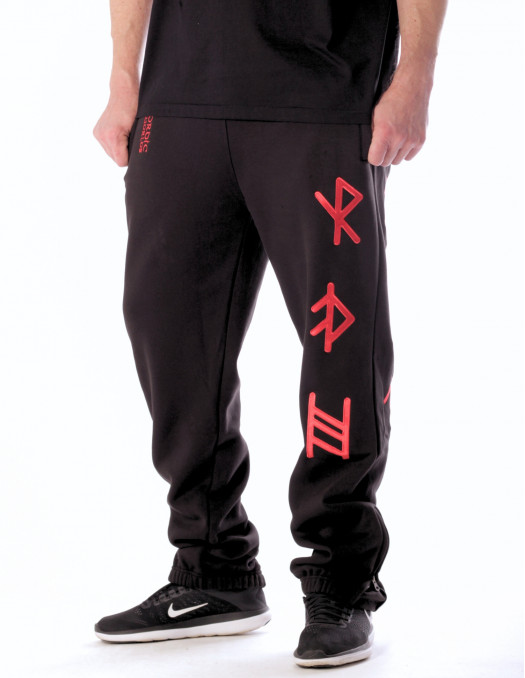 Alpha Premium Sweatpants BlackNRed by...