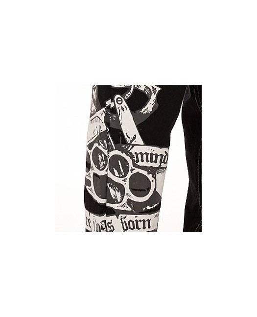 Criminal Minded Black Baggy Jeans