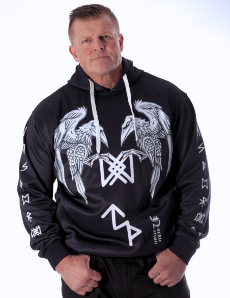 Alpha Raven Hoodie Navy by Nordic Worlds