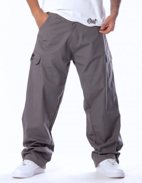 CPH X Baggy Cargo Pants Sky Grey City by BSAT