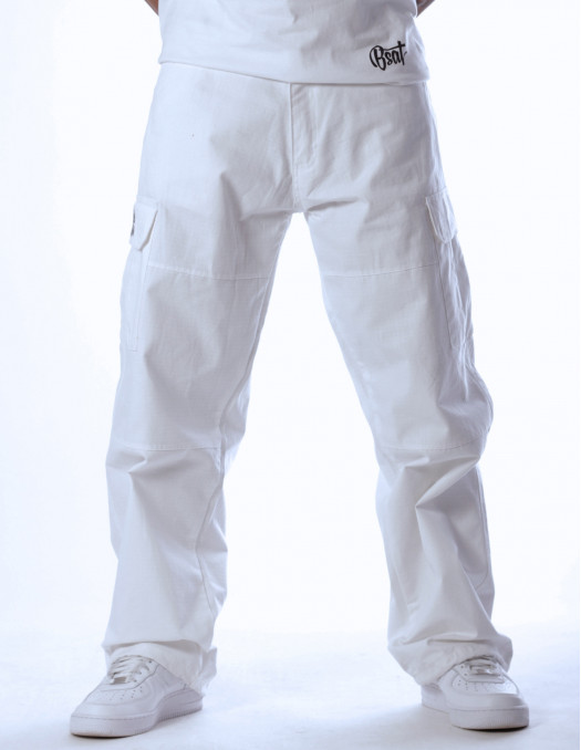 CPH X-Baggy Cargo Pants White