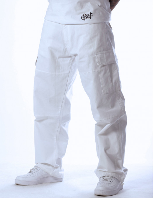 CPH X-Baggy Cargo Pants White