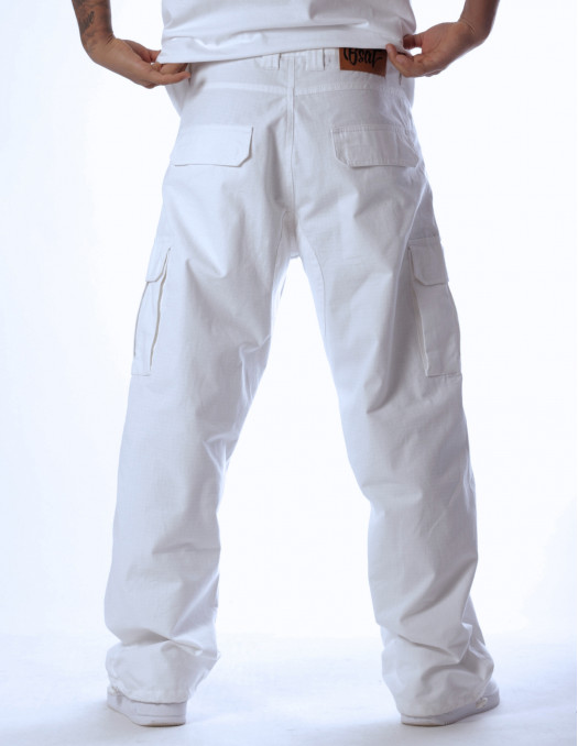 CPH X-Baggy Cargo Pants White