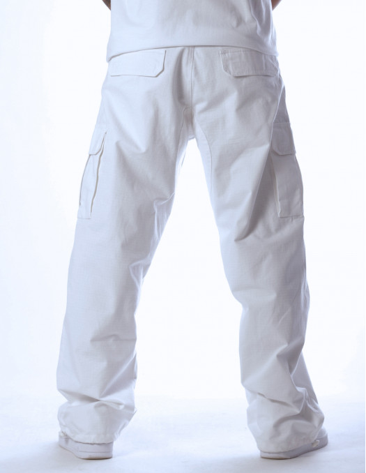 CPH X-Baggy Cargo Pants White