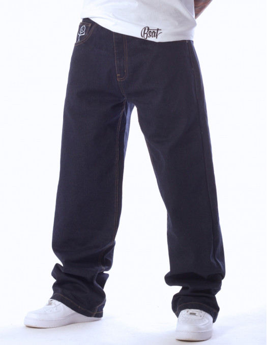 BSAT Stickman Baggy Jeans The Finger...