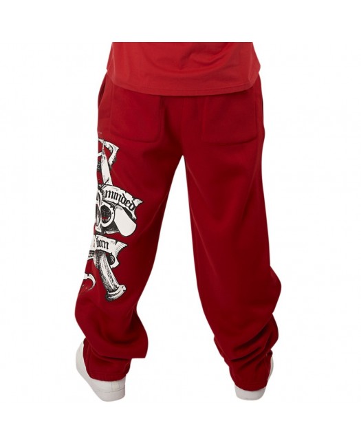 Criminal Minded Red Sweat Pants