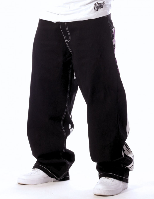 BSAT HUSTLA Royal Purple Baggy Jeans...