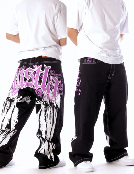 BSAT HUSTLA Royal Purple Baggy Jeans *Legacy Edition*