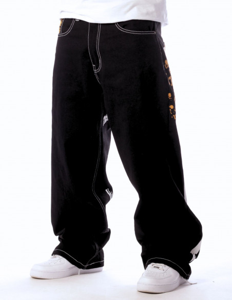 BSAT HUSTLA Gold Yellow Baggy Jeans *Legacy Edition*