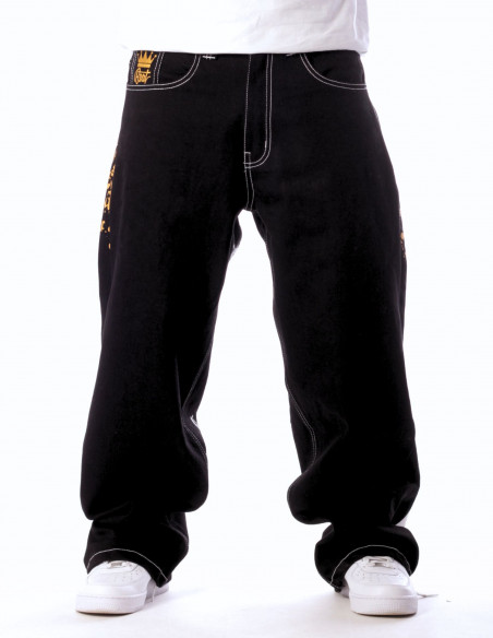 BSAT HUSTLA Gold Yellow Baggy Jeans *Legacy Edition*