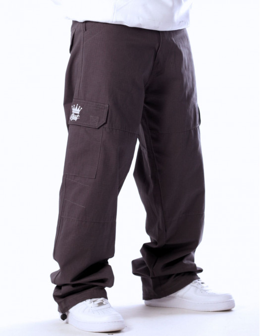 CPH X Baggy Cargo Pants Dark Grey by BSAT