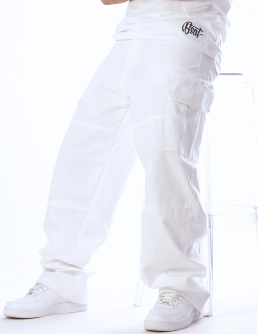 CPH X-Baggy Cargo Pants White