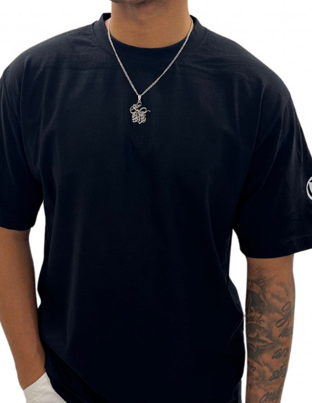 BSAT Rap God Necklace With Pendant Stainless Steel