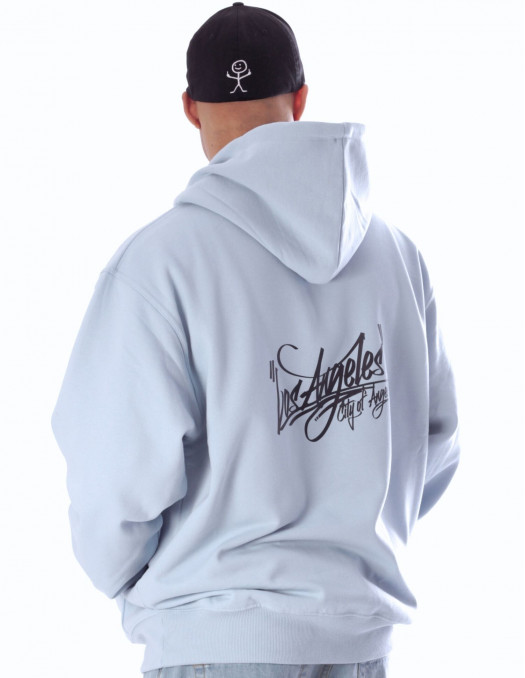 BSAT Los Angeles Hoodie Sky Blue