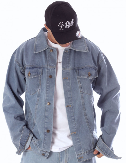 90S Denim Jacket Skyblue by BSAT