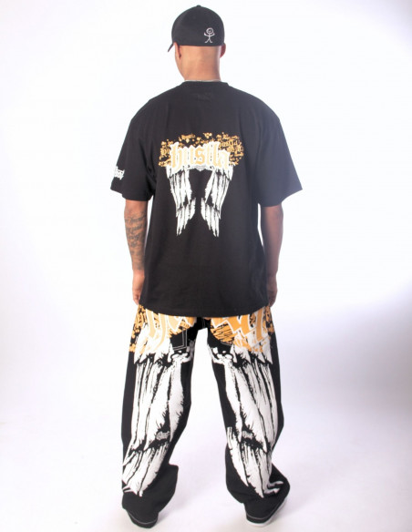 BSAT HUSTLA Gold Yellow Baggy Jeans *Legacy Edition*