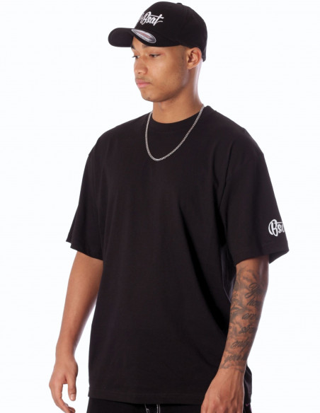BSAT Hustla Baggy T-Shirt Black Purple Legendary Collection