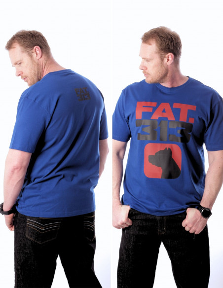 Master Fat King T-Shirt Royal by Fat313