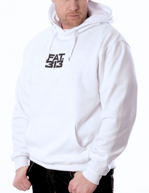 FAT313 Master King Hoodie White -...