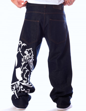 Streetwear jeans with cool designs. Check it out now.