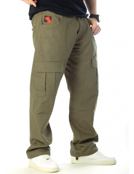 FAT313 Premium Renew Cargo Pants Olive