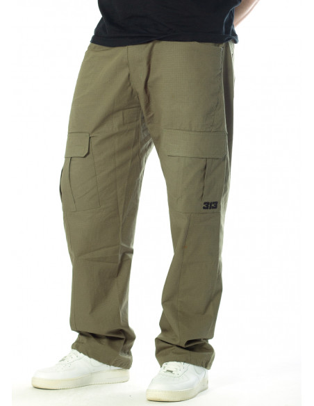 FAT313 Premium Renew Cargo Pants Olive
