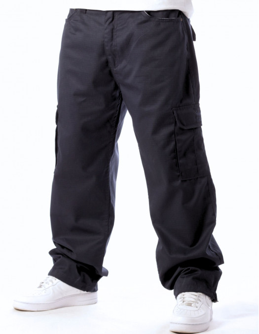 BSAT Baggy Combat Cargo Pants Navy Blue