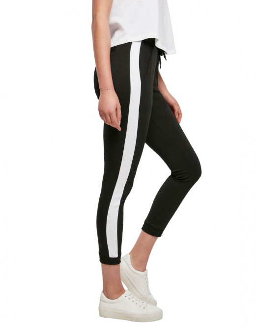 Striped Ladies Interlock Jogpants Leggings