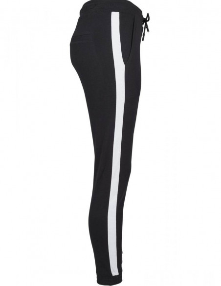 Striped Ladies Interlock Jogpants Leggings